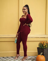 SWEETHEART RIBBED SET