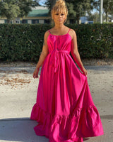 Romantic Beach Maxi Dress