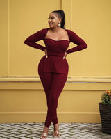 SWEETHEART RIBBED SET