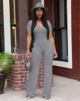 ASHA RELAXED WIDE LEG WEEKENDER JUMPSUIT
