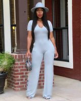 ASHA RELAXED WIDE LEG WEEKENDER JUMPSUIT