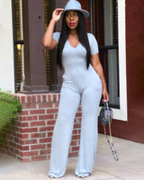ASHA RELAXED WIDE LEG WEEKENDER JUMPSUIT