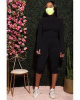 Ashley Active Capri Jogger Set