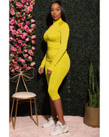 Ashley Active Capri Jogger Set