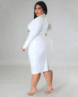 Long Sleeve Bandage Dress