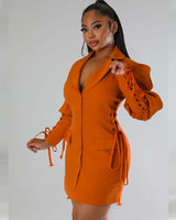 Blaze Lace Sleeve Blazer