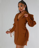 Blaze Lace Sleeve Blazer