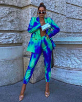 Colorful Jogger Pantsuit