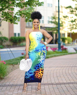 SUNSET TUBE MAXI DRESS
