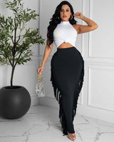 Destiny Fringe Skirt