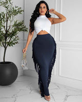 Destiny Fringe Skirt