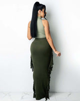 Destiny Fringe Skirt