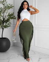 Destiny Fringe Skirt