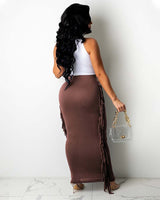 Destiny Fringe Skirt