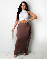 Destiny Fringe Skirt