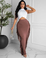 Destiny Fringe Skirt