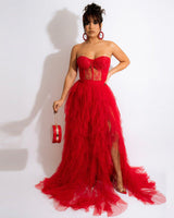 Satisfied Ribbed Maxi Dress