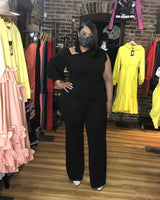 Jazlyn Cold Shoulder Jumpsuit