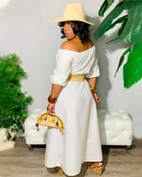 Just Us Off Shoulder Dress