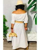 Just Us Off Shoulder Dress