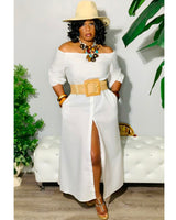 Just Us Off Shoulder Dress