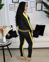 SLIT SHOULDER TRACKSUIT
