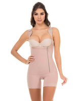 Side Zipper & Wide Straps Shaper