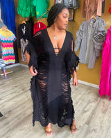 Distressed Frenzy Dress