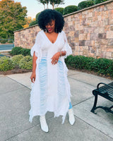 Distressed Frenzy Dress