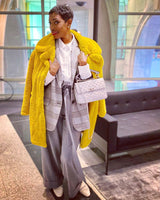 Surfin' Bird Faux Fur Coat