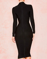 Long Sleeve Bandage Dress