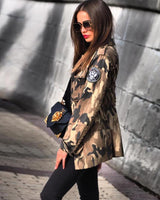 Cool Camo Jacket - Girlsintrendy, Girls In Trendy
