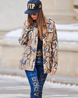 Cool Camo Jacket - Girlsintrendy, Girls In Trendy