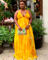 Gives Me Life Halter Top Maxi Dress