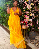 Gives Me Life Halter Top Maxi Dress