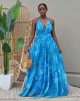 Gives Me Life Halter Top Maxi Dress