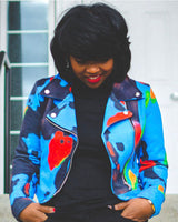 Colorful Moto Jacket