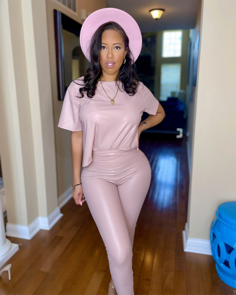 Whitney Leather Set