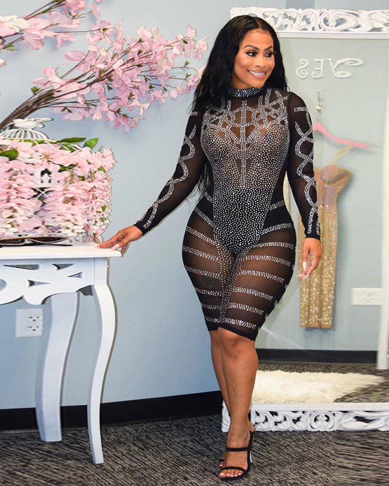 Milan Crystal Jumpsuit