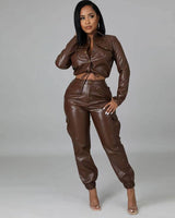 Ray Faux Leather Set