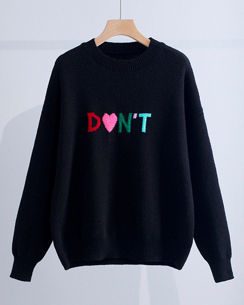 DON’T FU€K WITH MY FEELING SWEATER
